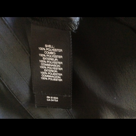 NWOT Kenneth Cole Chiffon Keyhole Neck High Low Pleated Mesh - Picture 7 of 8